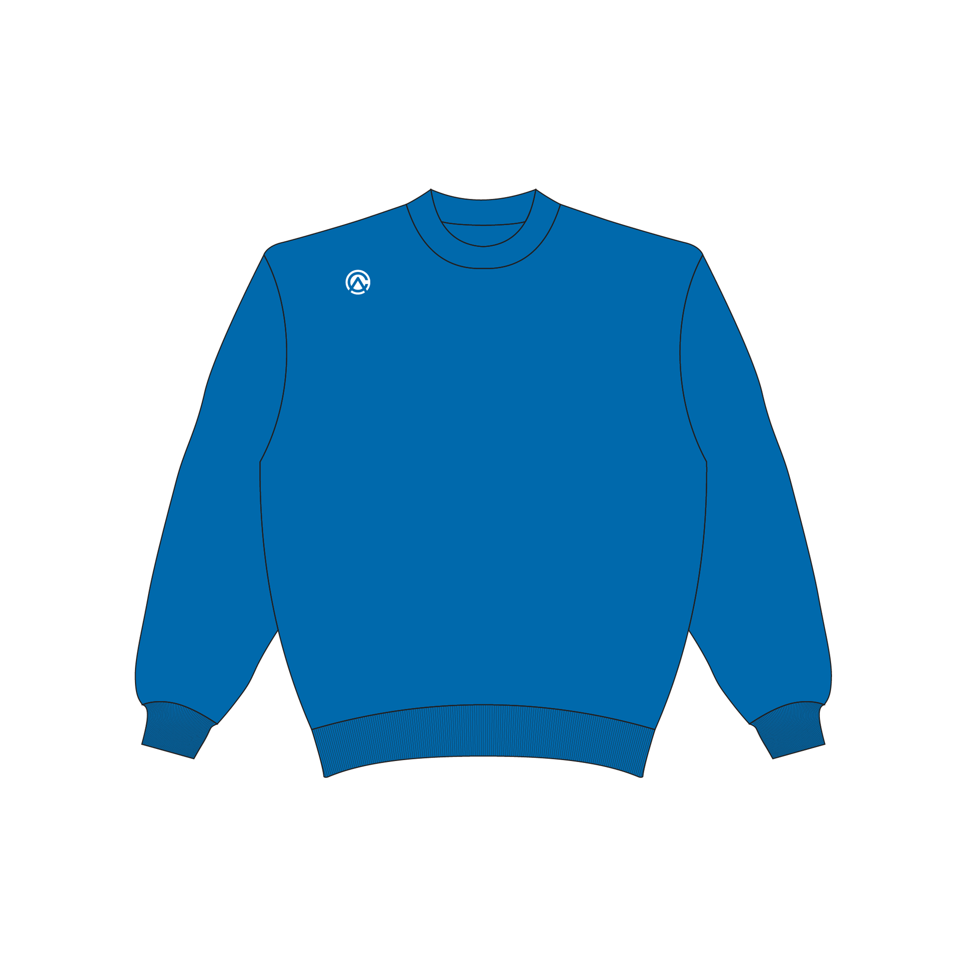 Classic Sublimated Crewneck Sweatshirt
