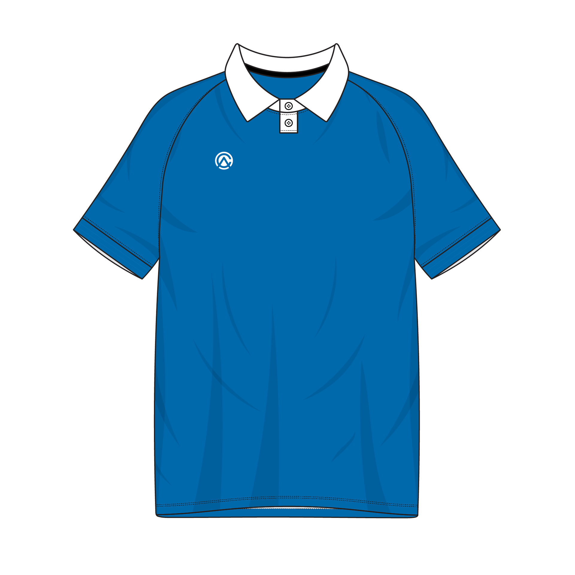 Classic Polo Collar Soccer Jersey