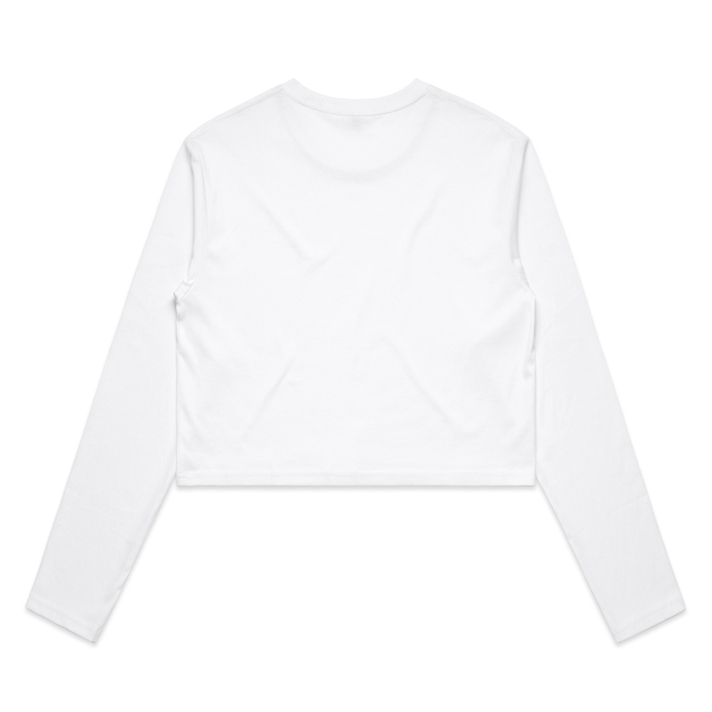 WO'S CROP L/S TEE(ASCOLOUR)