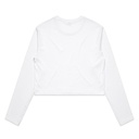 WO'S CROP L/S TEE(ASCOLOUR)