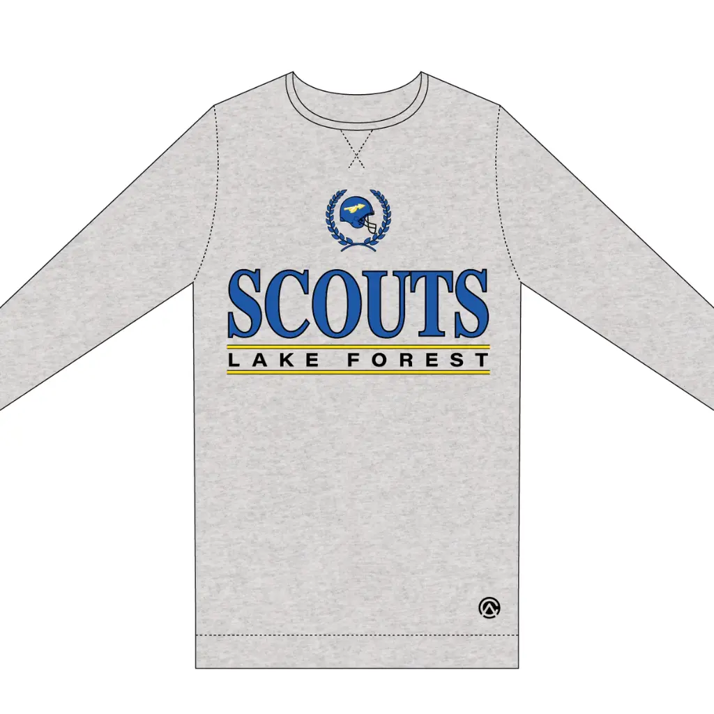 Custom Casual Cotton Crewneck Sweatshirt