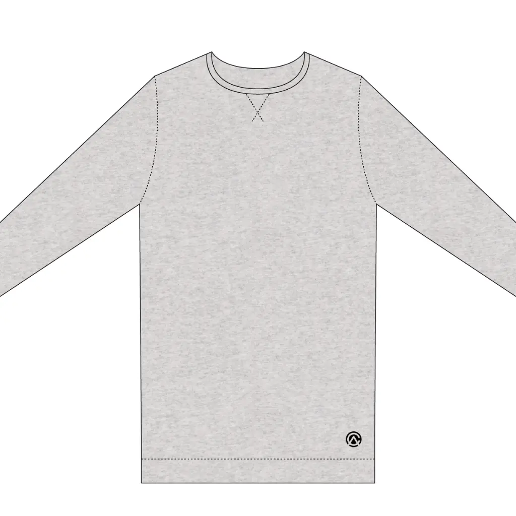 Custom Casual Cotton Crewneck Sweatshirt
