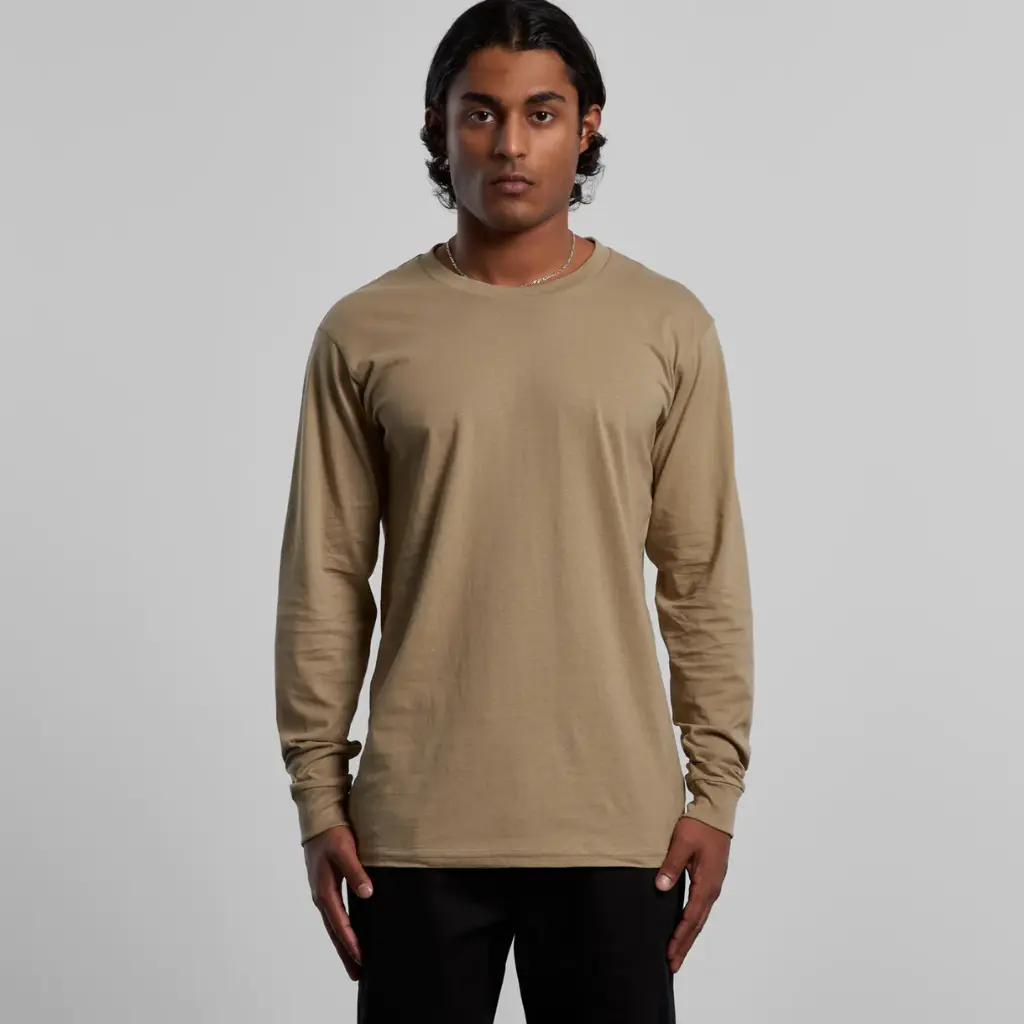 MENS STAPLE L/S TEE (ASColour)