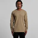 MENS STAPLE L/S TEE (ASColour)