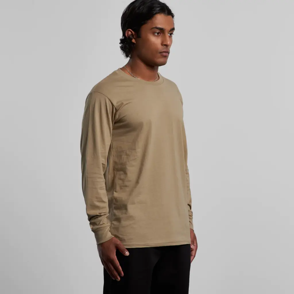 MENS STAPLE L/S TEE (ASColour)