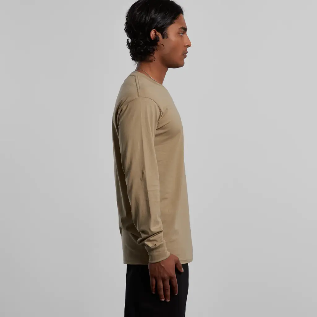MENS STAPLE L/S TEE (ASColour)