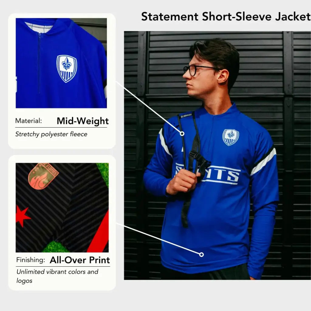 Custom Pro-Fit Mid-Layer Quarter-Zip