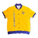Custom Sublimated Pro-Fit Snap Short-Sleeve Warm Up Jacket
