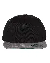 Five-Panel Cotton Twill Snapback Cap (YP Classics)