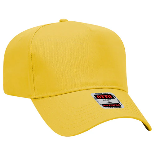 5 Panel Mid Profile Baseball Cap (Otto)