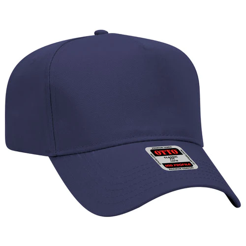 5 Panel Mid Profile Baseball Cap (Otto)