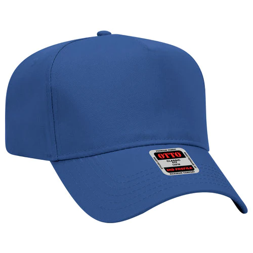 5 Panel Mid Profile Baseball Cap (Otto)