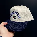 5 Panel Crown Split Mid-Profile Baseball Cap (Otto)