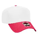 5 Panel Crown Split Mid-Profile Baseball Cap (Otto)