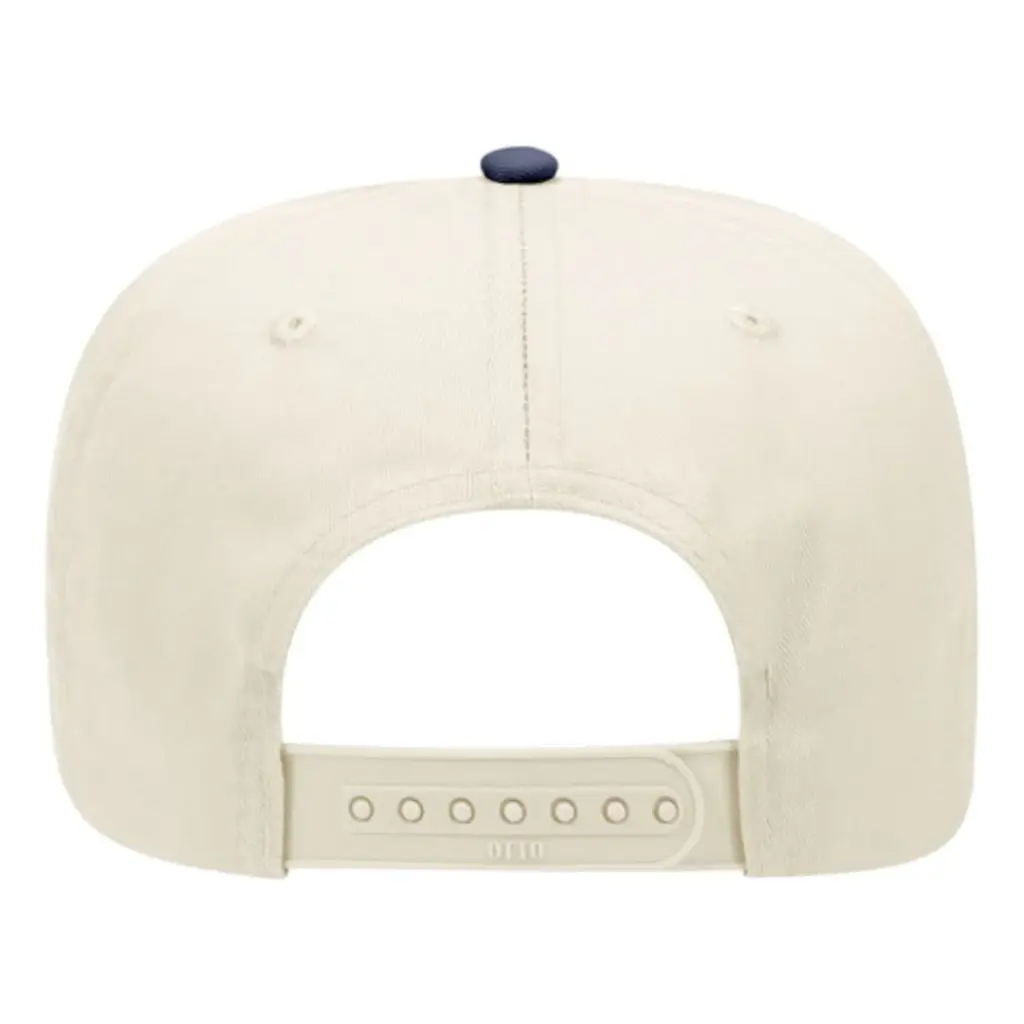 5 Panel Crown Split Mid-Profile Baseball Cap (Otto)