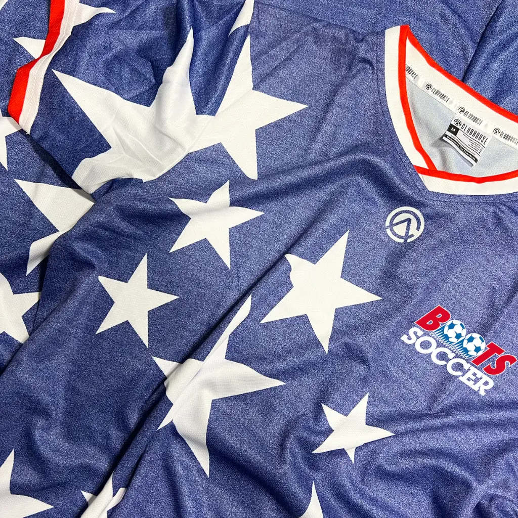 Clubhouse Original: Vintage USA Denim Stars Soccer Jersey
