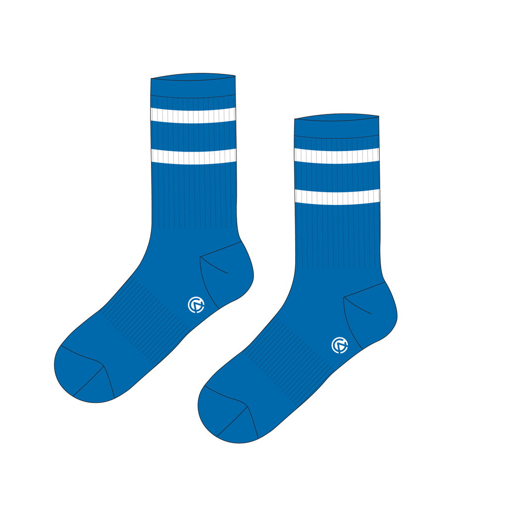 [C9501C] Cotton Casual Crew Socks