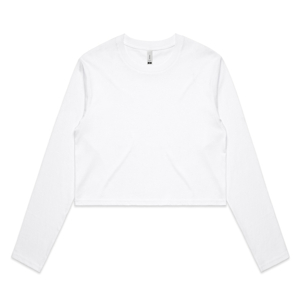 WO'S CROP L/S TEE(ASCOLOUR)