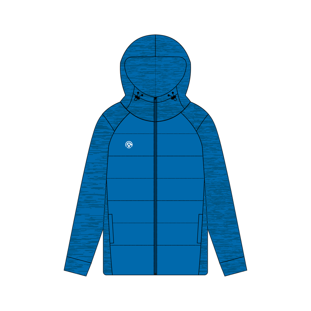 [C9120] Hybrid Puffer Full Zip Jacket