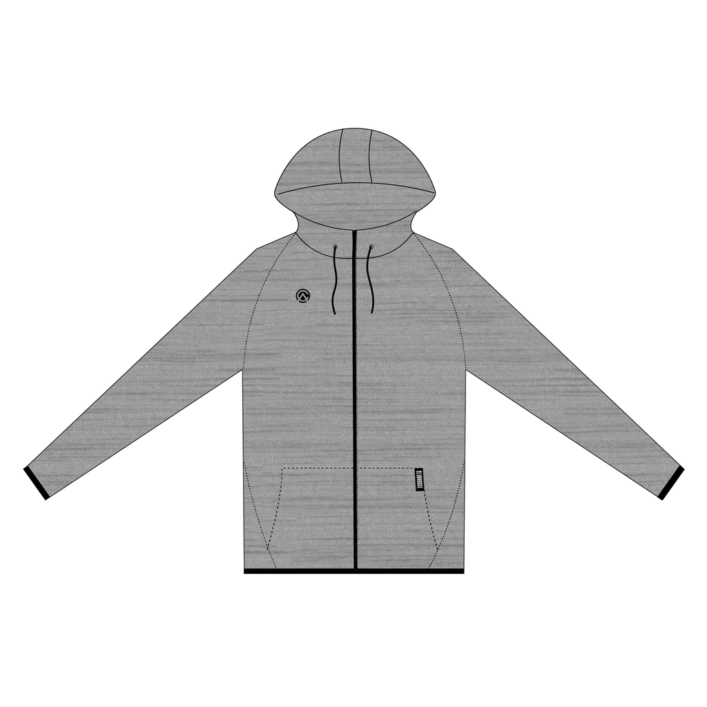 [C9107] Custom PrimeFit Full-Zip Hooded Jacket