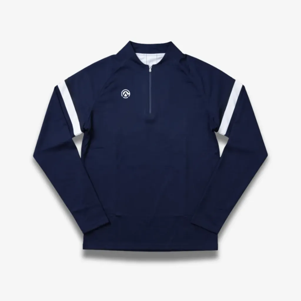 [C9100] Custom PrimeFit Mid-Layer Mockneck Quarter-Zip