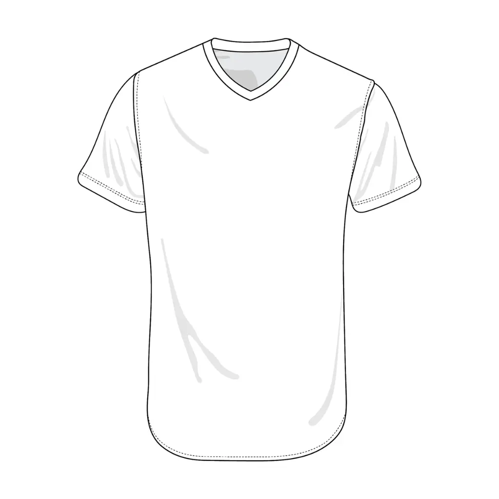 [123-45] Clubhouse Original: Standard V-Neck Baseball Jersey