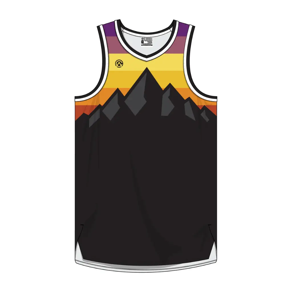 [123-50] Clubhouse Original: The Mountain Sunset Basketball Jersey