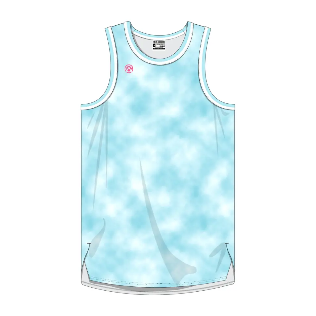 [123-10] Clubhouse Original: Cloudy and Smokey Basketball Jersey