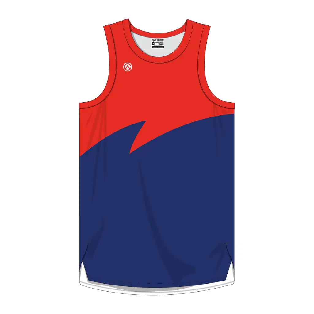 [123-43] Clubhouse Original: Sharktooth Basketball Jersey