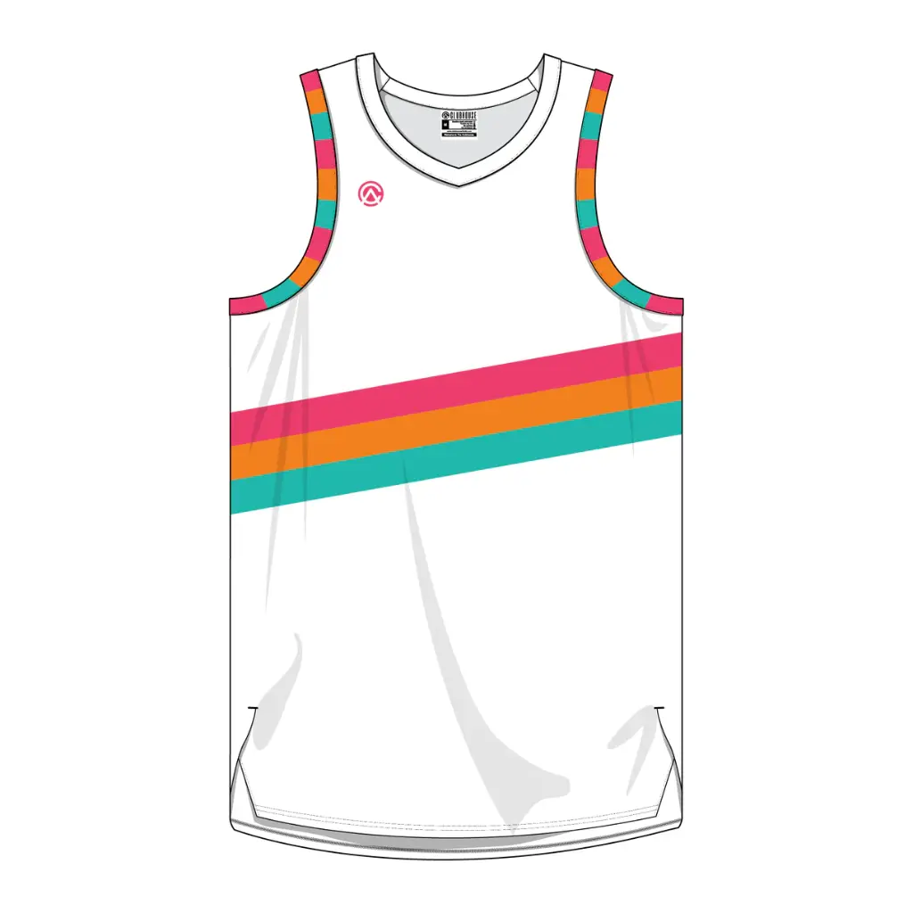 [123-6] Clubhouse Original: Camper Stripe Basketball Jersey
