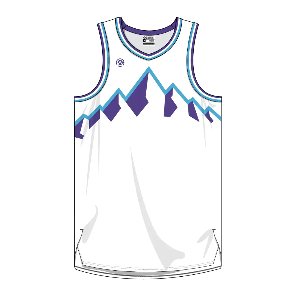 [123-21] Clubhouse Original: Jazzy Mountain Pinstripe Basketball Jersey