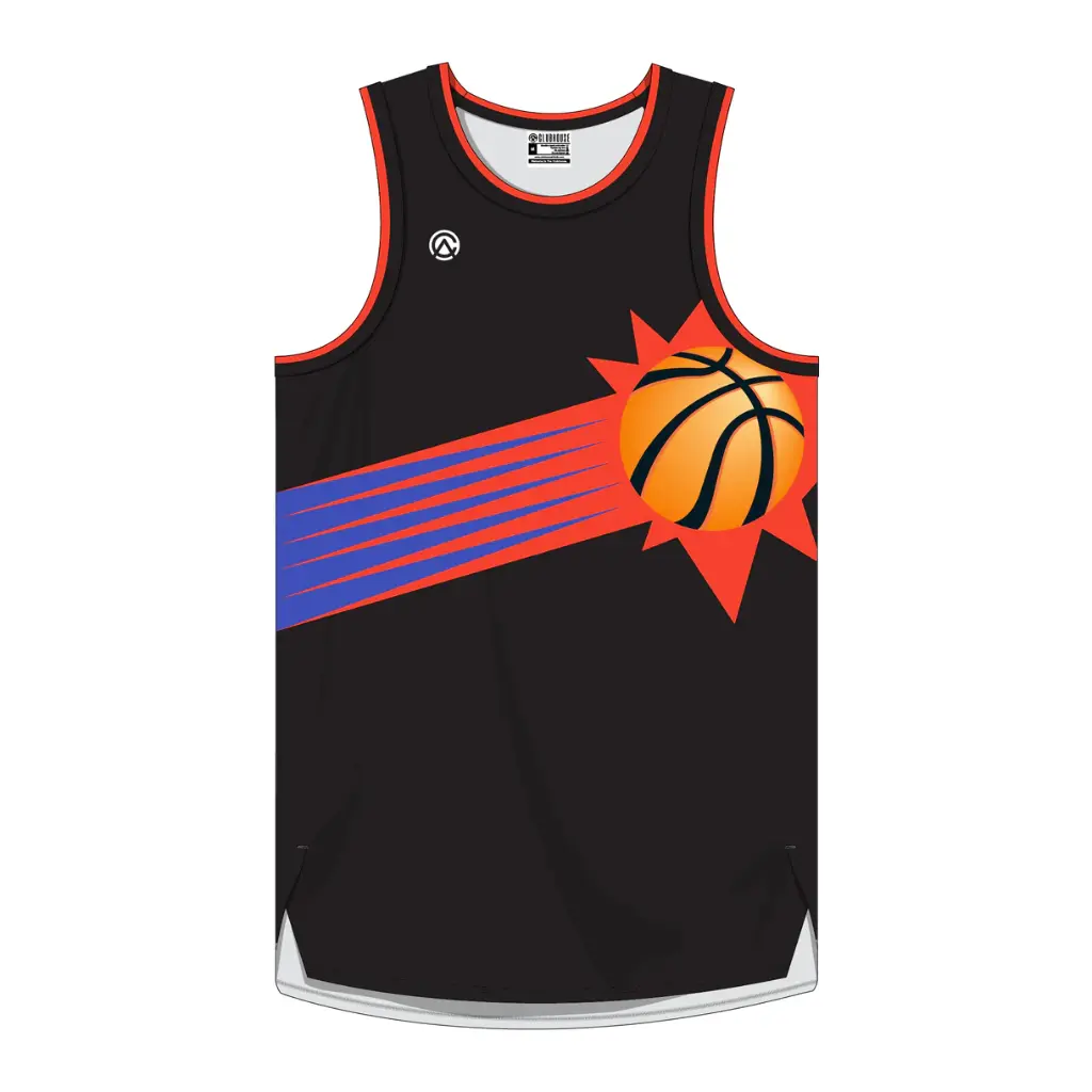 [123-31] Clubhouse Original: Phoenix Pinstripe Basketball Jersey