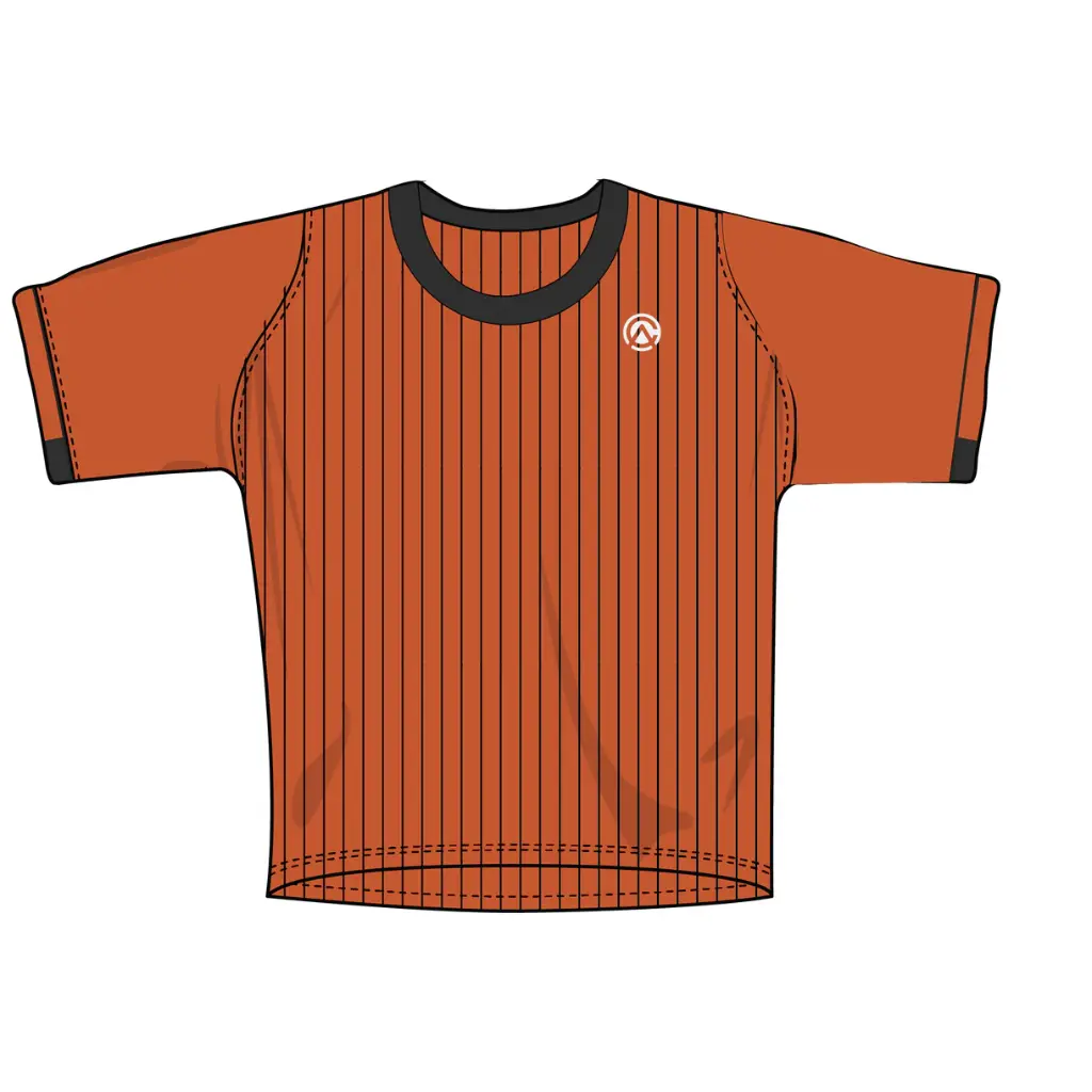 Pinstripe Body Short Sleeve Lacrosse Jersey
