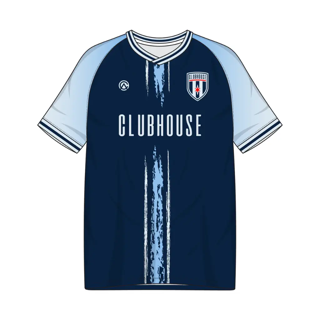 [123-29] Clubhouse Original: Paint Striped Soccer Jersey