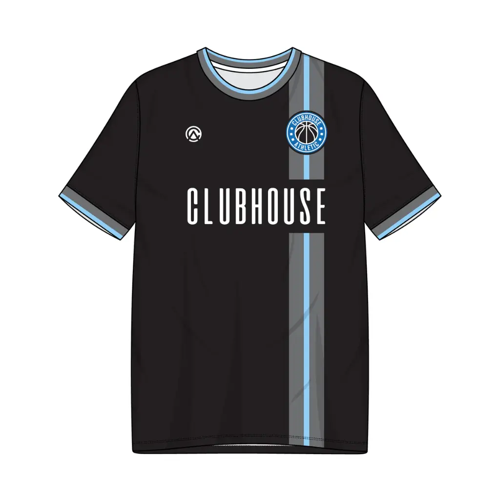 [123-26] Clubhouse Original: Neon Stripe Soccer Jersey