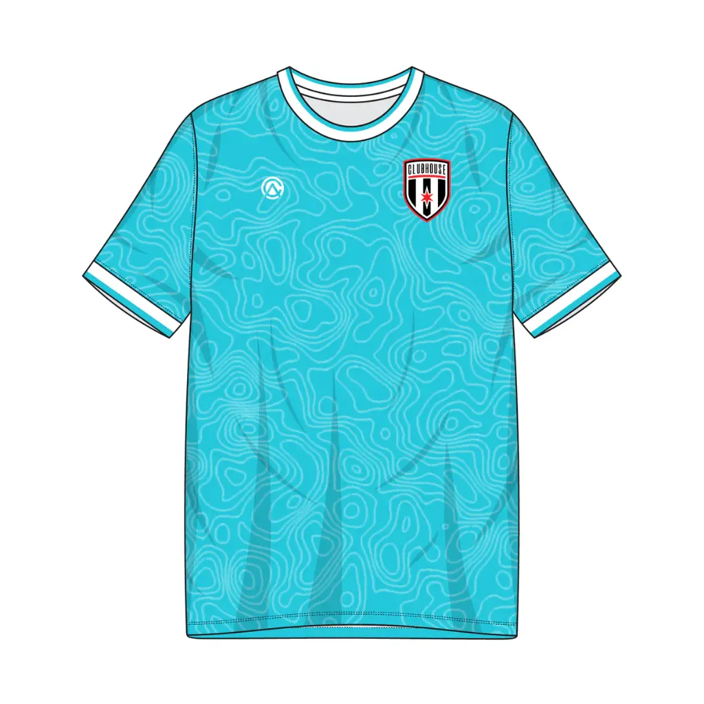 [123-53] Clubhouse Original: Topographic Soccer Jersey