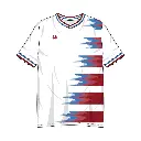 Clubhouse Original: USA Fade Stripe Soccer Jersey