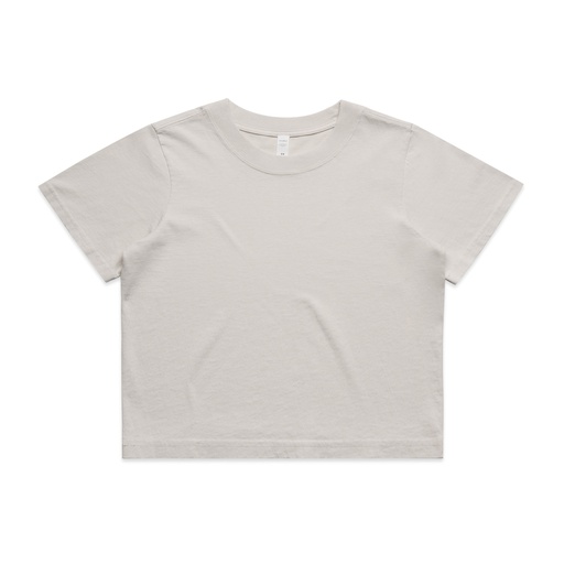 WO'S HEAVY FADED CROP TEE (ASCOLOUR) 