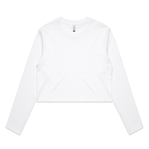 WO'S CROP L/S TEE(ASCOLOUR)