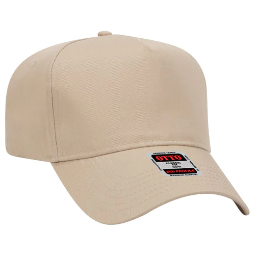5 Panel Mid Profile Baseball Cap (Otto) 