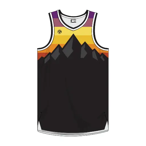 [123-50] Clubhouse Original: The Mountain Sunset Basketball Jersey