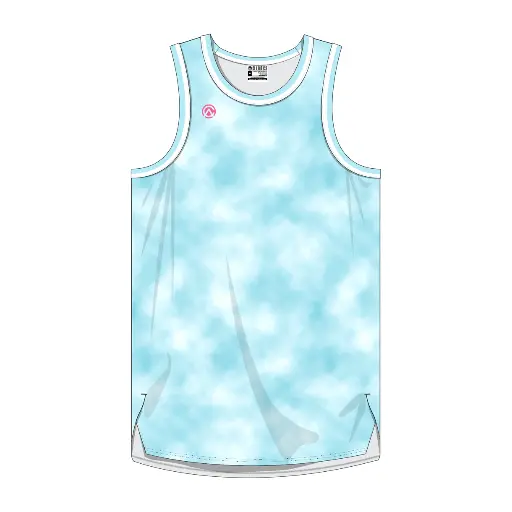 [123-10] Clubhouse Original: Cloudy and Smokey Basketball Jersey