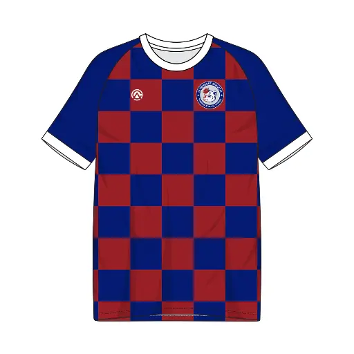 [123-77] Clubhouse Original: Checkered Body Soccer Jersey