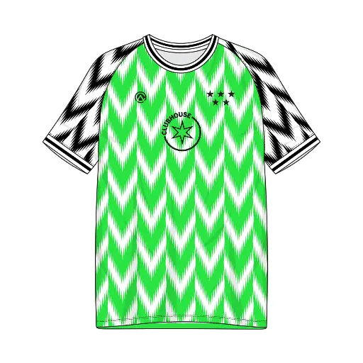 [123-28] Clubhouse Original: Nigerian Soccer Jersey